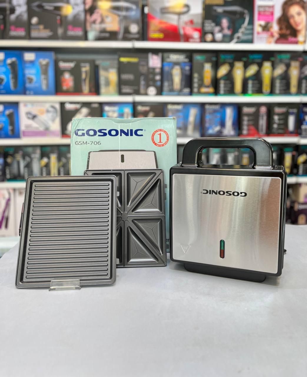 ساندویچ ساز گاسونیک 3 صفحه ساندویچساز اسنک ساز|اجاق گاز و لوازم برقی پختوپز|مشهد, آزادشهر|دیوار