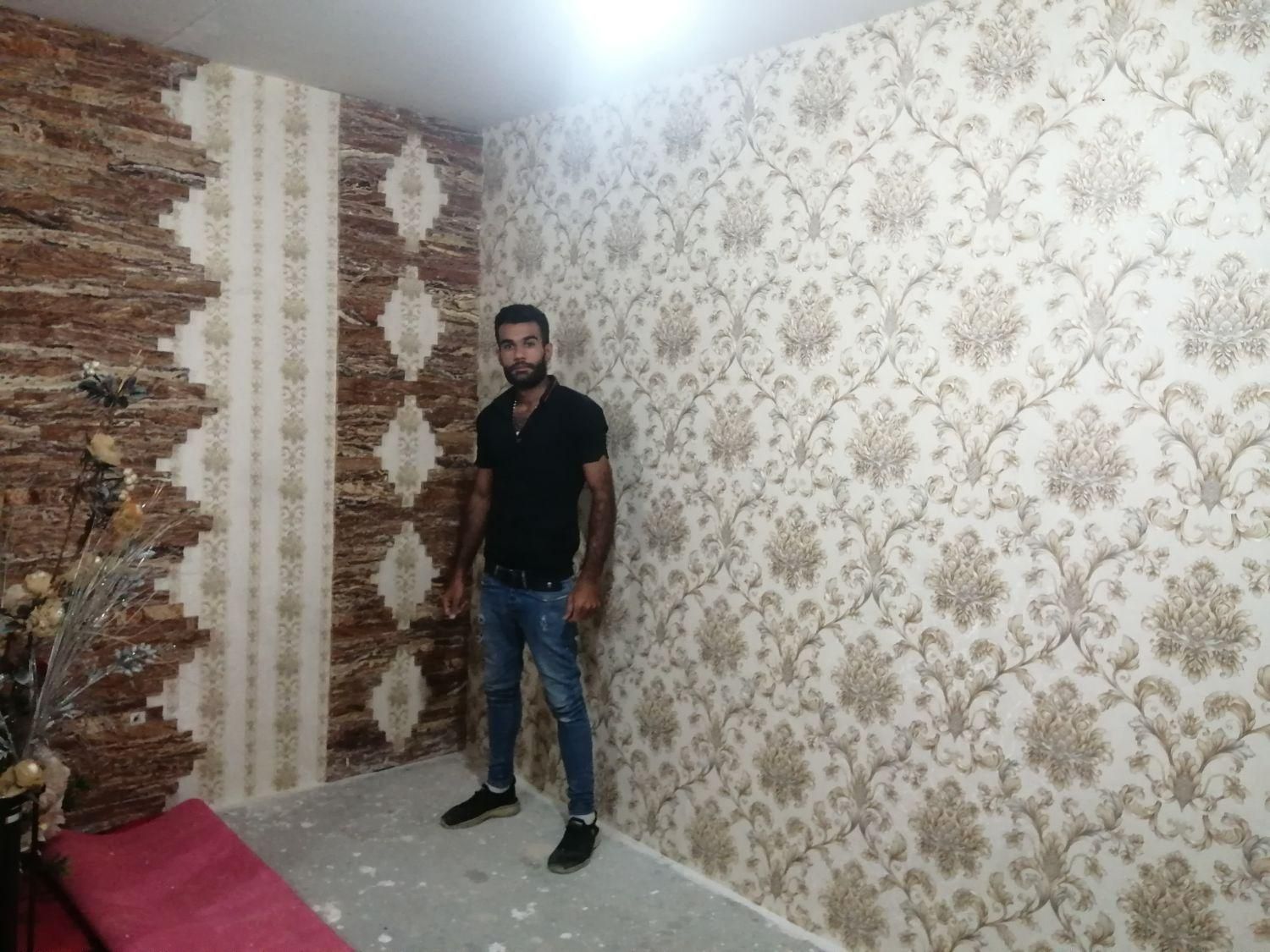 نصاب نصب و فروش کاغذ دیواری و پوستر|خدمات پیشه و مهارت|تبریز, |دیوار