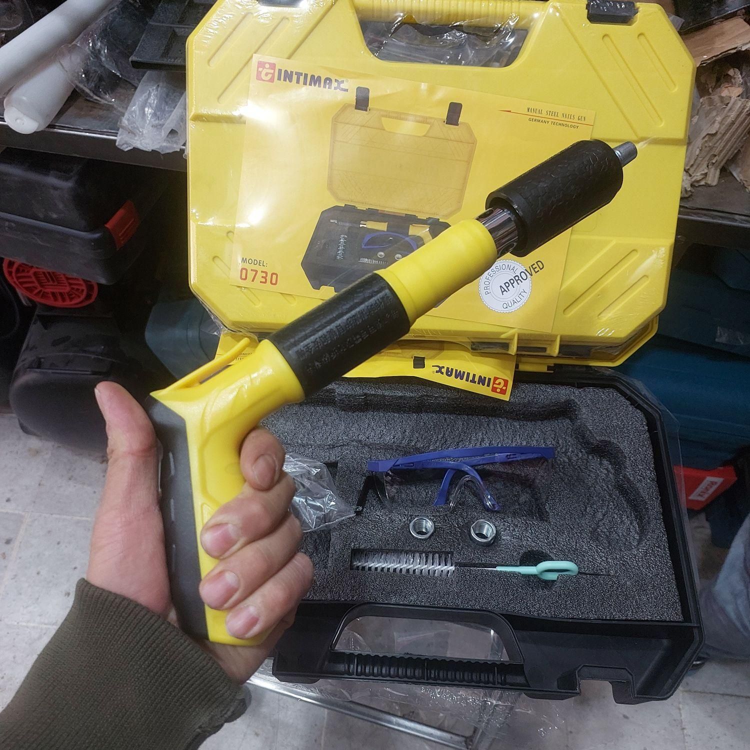 تفنگ هیلیتی عصایی تفنگ میخ کوب عسایی اینتی مکس|ماشینآلات صنعتی|شیراز, بازار|دیوار