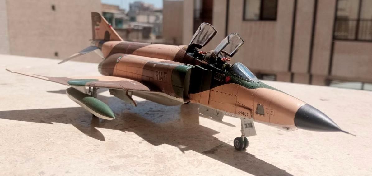 ماکت هواپیما R F-4 رنگ ایران|کلکسیون و سرگرمی|تهران, آجودانیه|دیوار