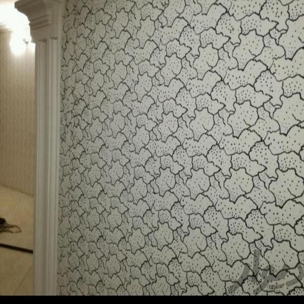 نقاش ساختمان و طرح کاغذ دیواری|خدمات پیشه و مهارت|سراب, |دیوار