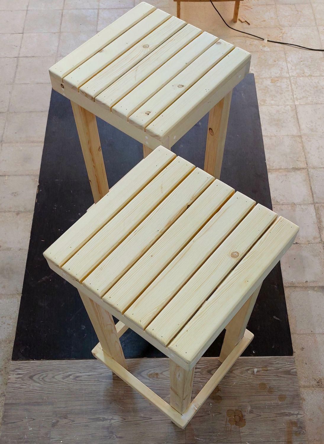 صندلی چوبی طرح چهار پایه سنتی|صندلی و نیمکت|سبزوار, |دیوار