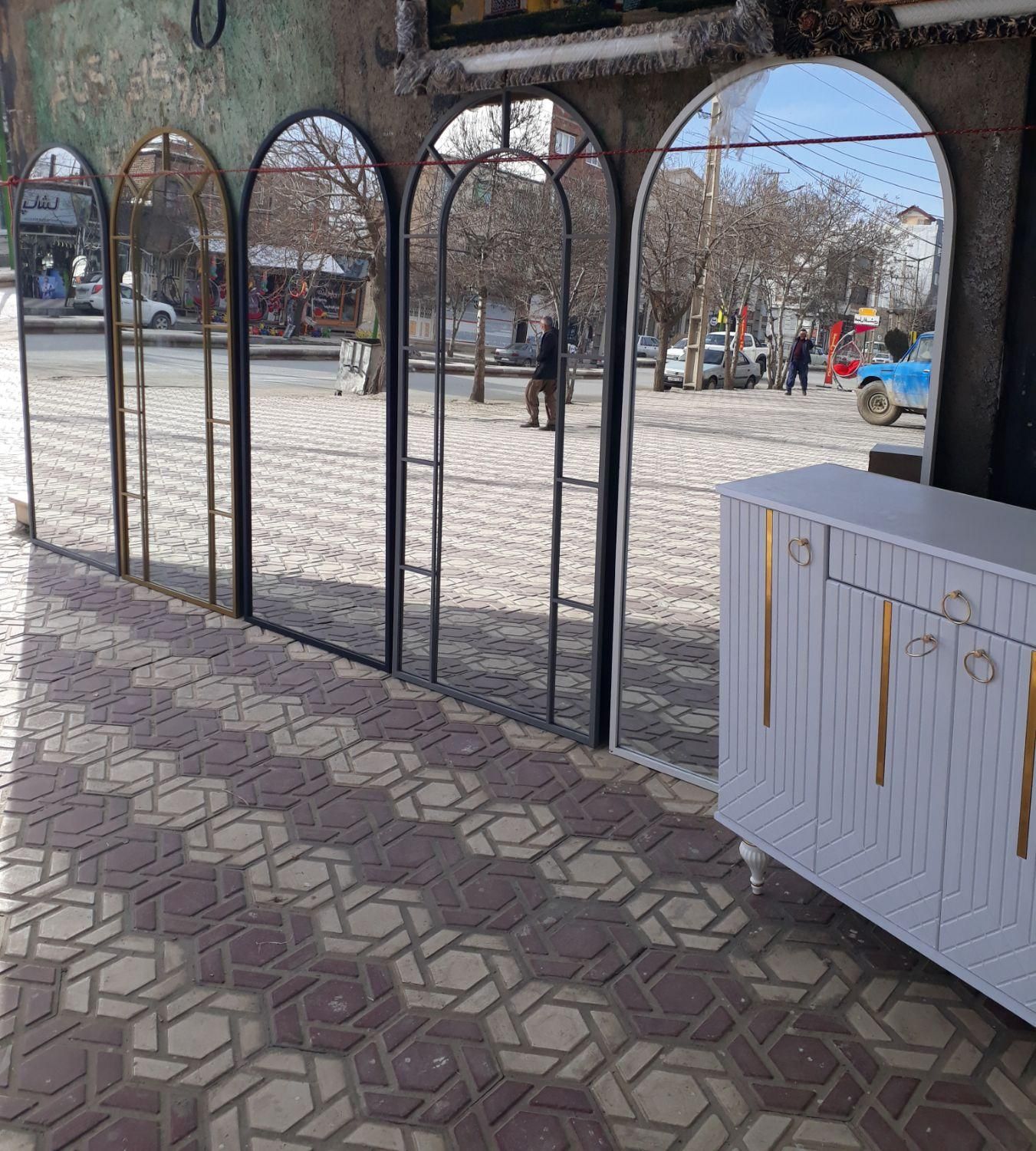 جشنواره آینه قدی فلزی(گالری تک)|آینه|مریوان, |دیوار