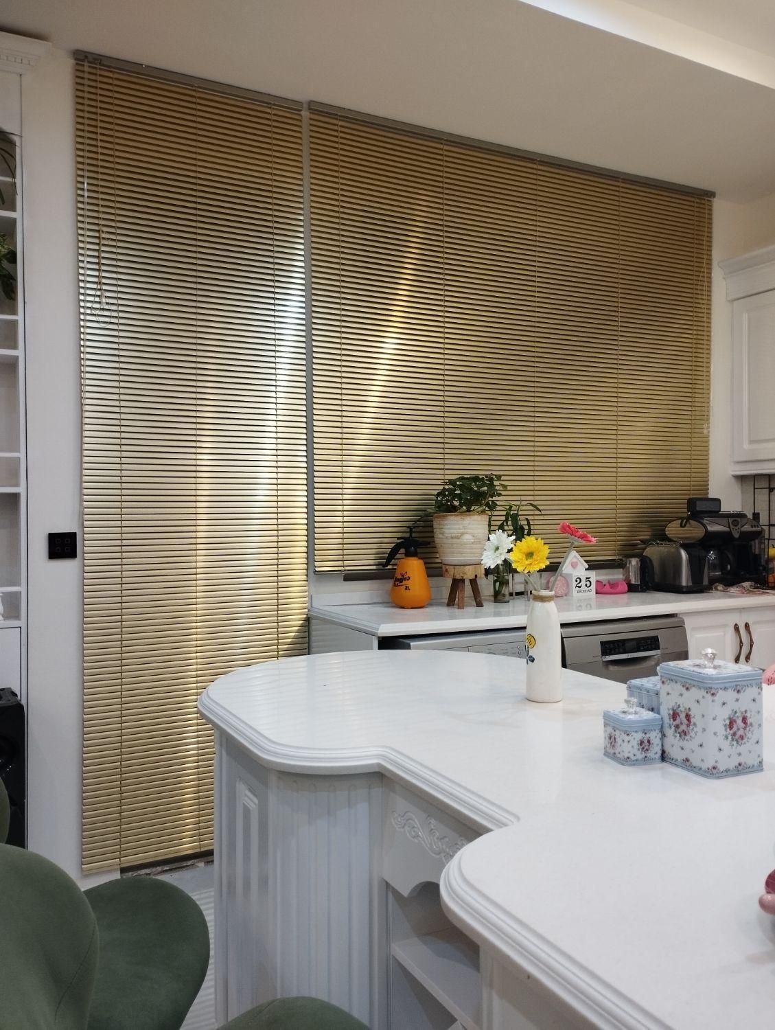 پرده کرکره فلزی اداری آشپزخانه|پرده، رانر، رومیزی|مشهد, آزادشهر|دیوار