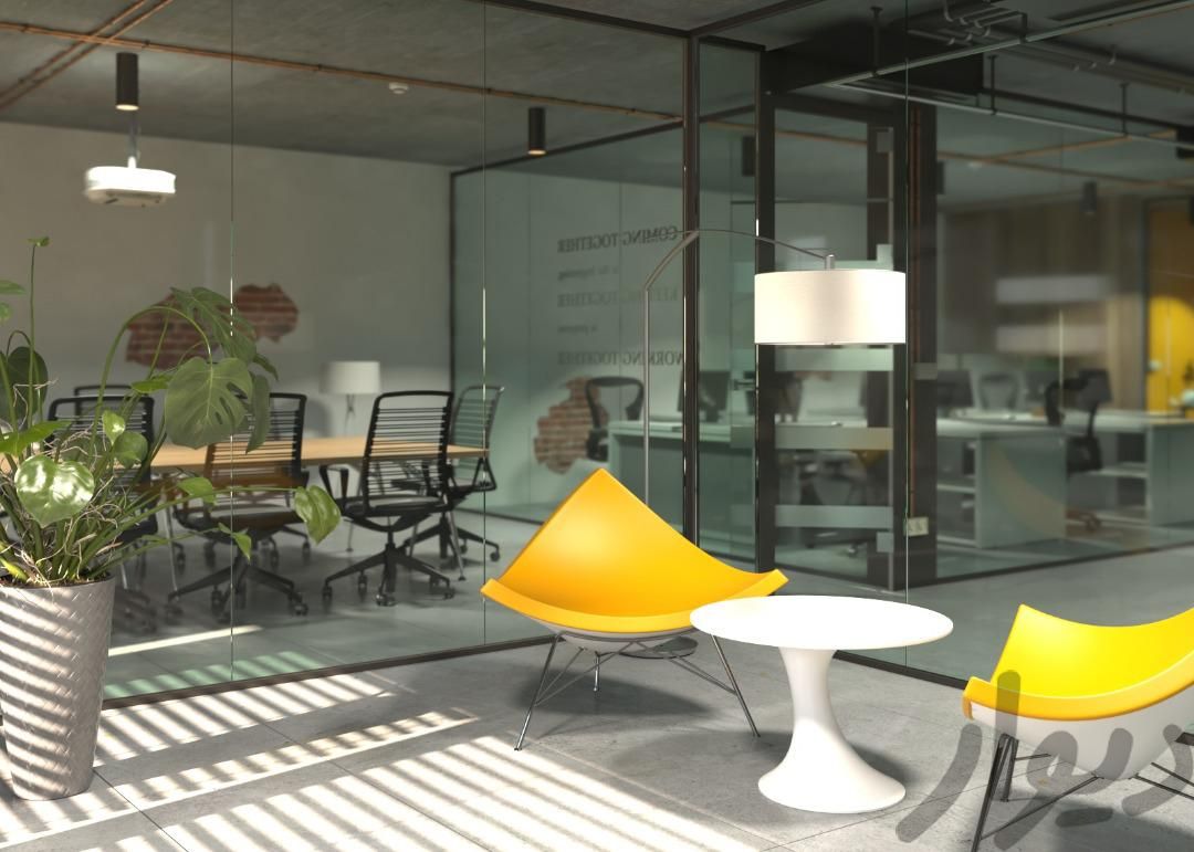 طراحی داخلی و اجرای دفتر کار ، مطب و فضای اداری