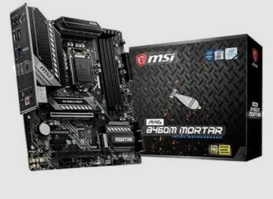 MSI MAG B460M MORTARمادربرد گیمینگ|قطعات و لوازم جانبی رایانه|قزوین, |دیوار