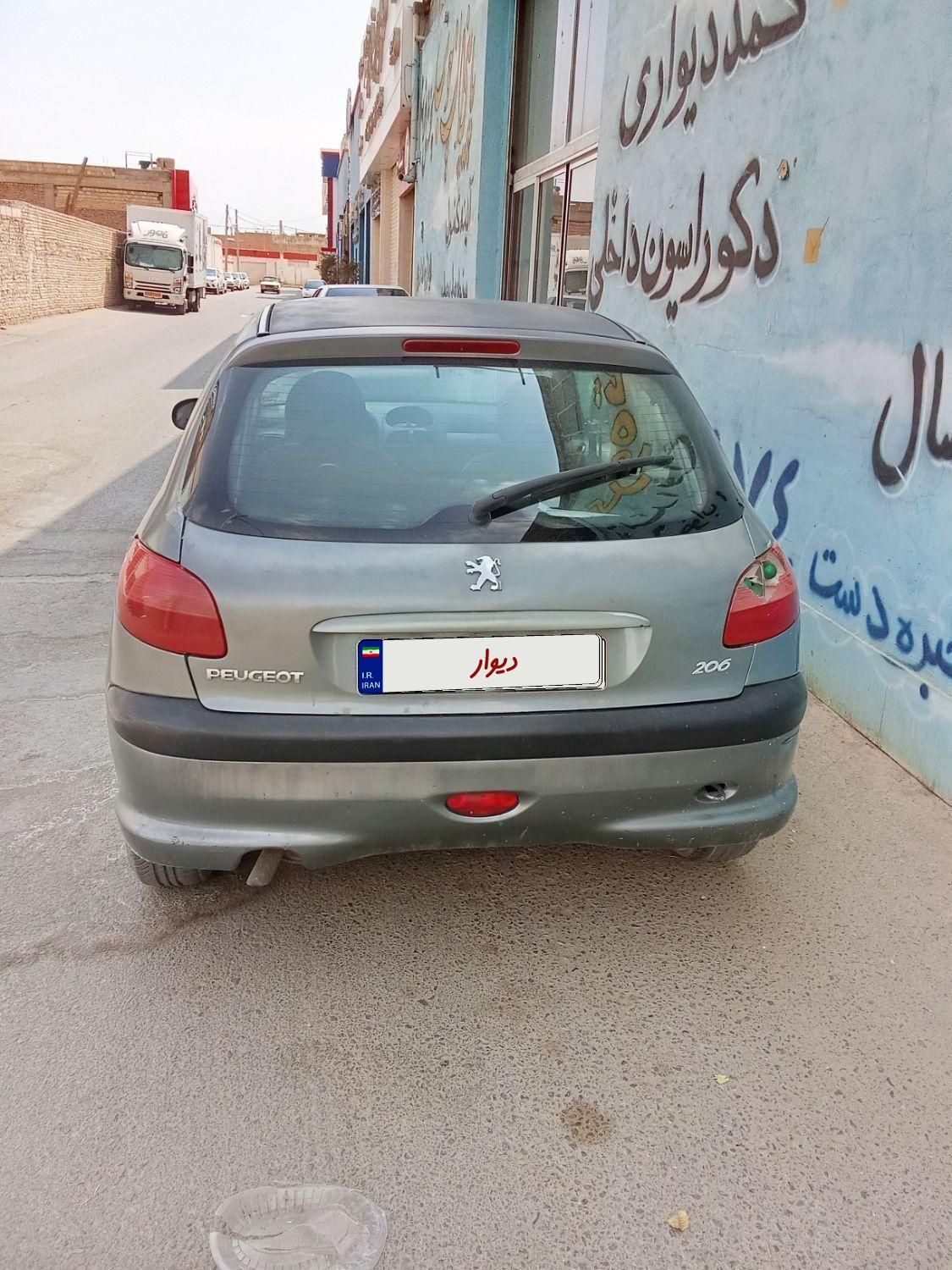 پژو 206 تیپ ۲، مدل ۱۳۸۵|خودرو سواری و وانت|یزد, |دیوار