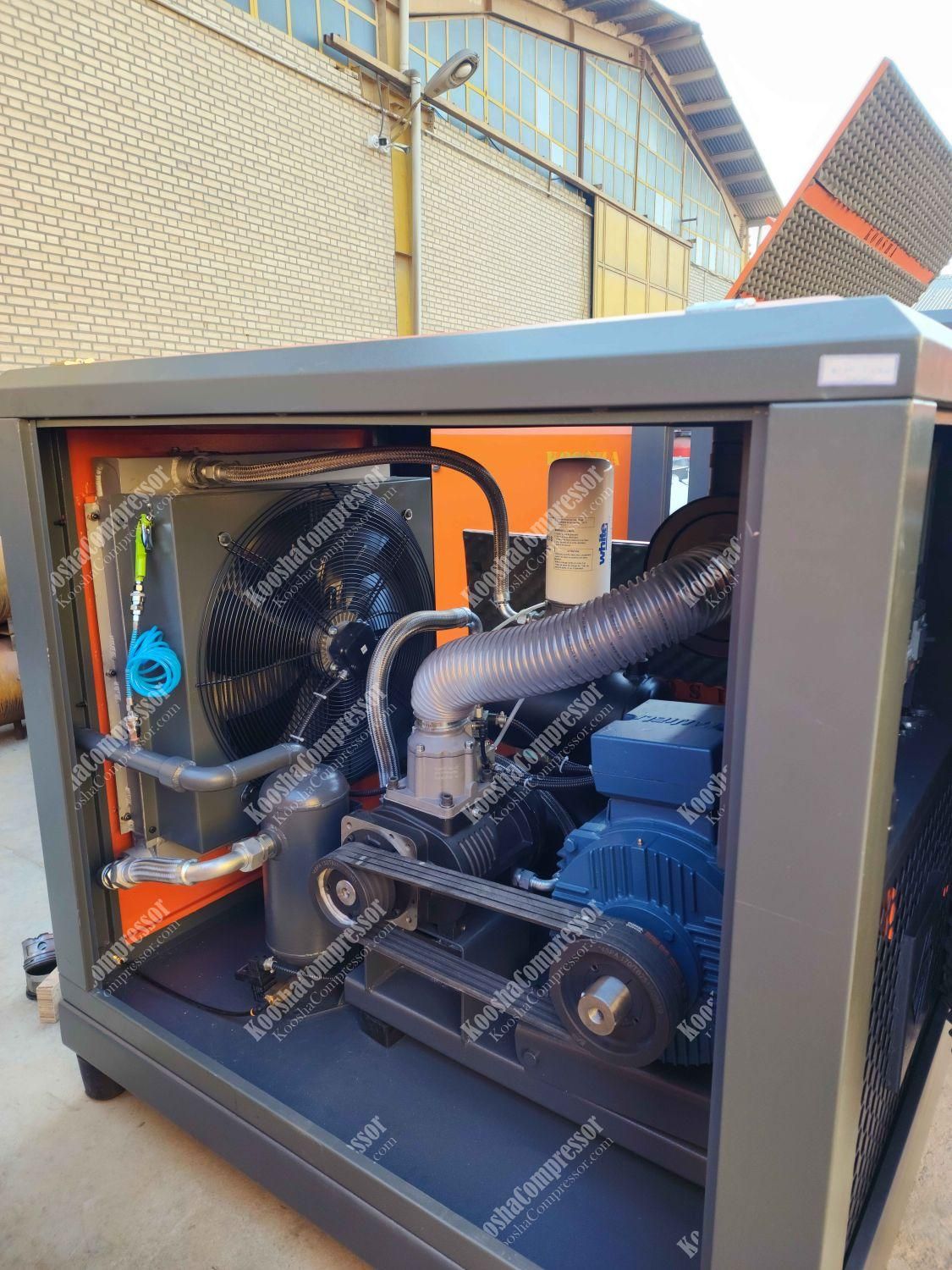 پمپباد اسکرو kcp / دستگاه پی یو / مخزن/ compressor|ماشین‌آلات صنعتی|قم, نخودی|دیوار