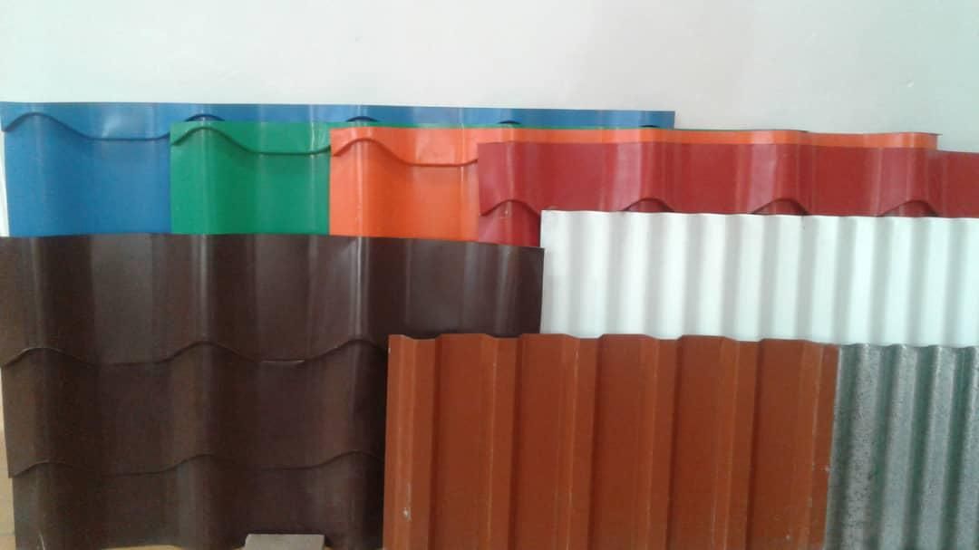 ورق پوشش سقف گالوانیزه و رنگی|مصالح و تجهیزات ساختمان|گرگان, |دیوار