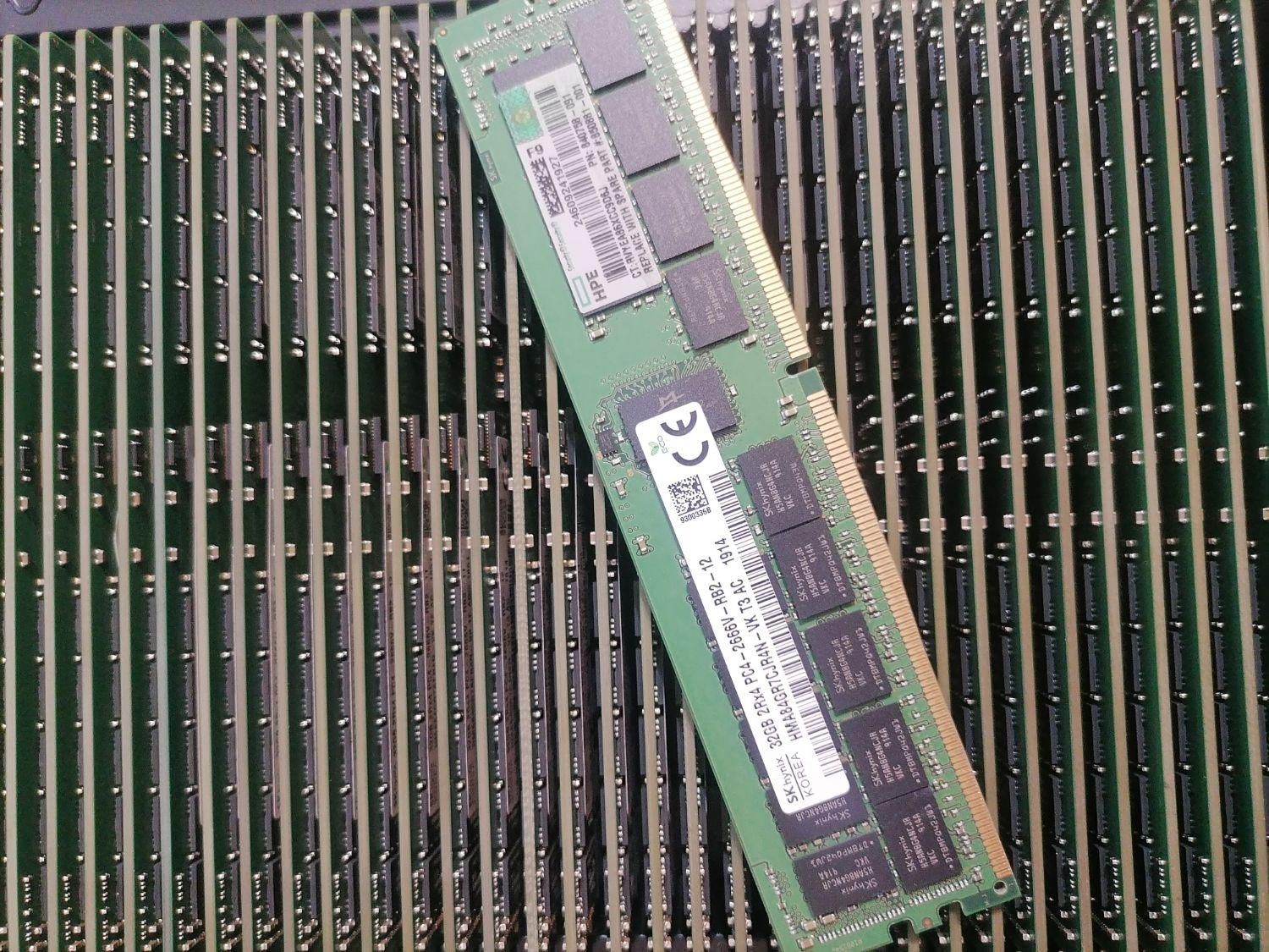 رم سرور HP 32GB DDR4 2400 MHZاصل-مناسب سرور G9/G10|قطعات و لوازم جانبی رایانه|تهران, خواجه نظام الملک|دیوار