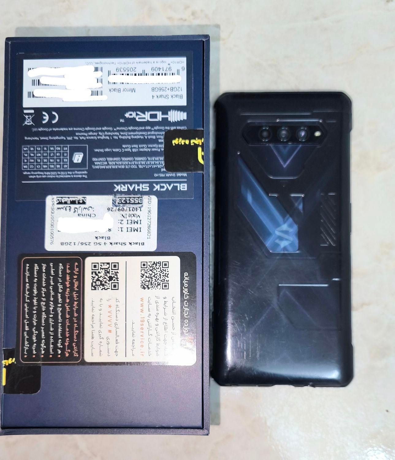 شیائومی بلک شارک ۴ black shark 4|موبایل|تهران, نازی‌آباد|دیوار