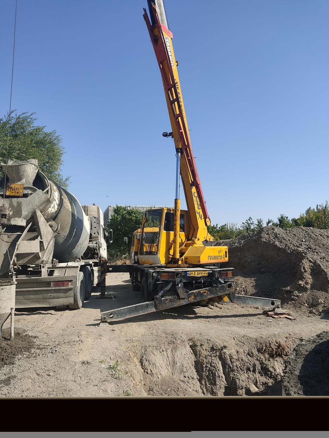 » جرثقیل ۷ تن دکل بلند « (هفت تن ساختمانی)|خدمات حمل و نقل|ارومیه, |دیوار