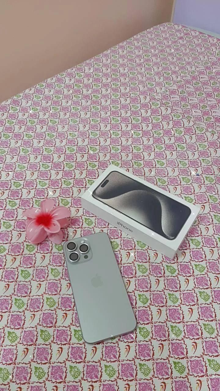 اپل iPhone 15 Pro Max با حافظهٔ ۲۵۶ گیگابایت|موبایل|تهران, بهارستان|دیوار