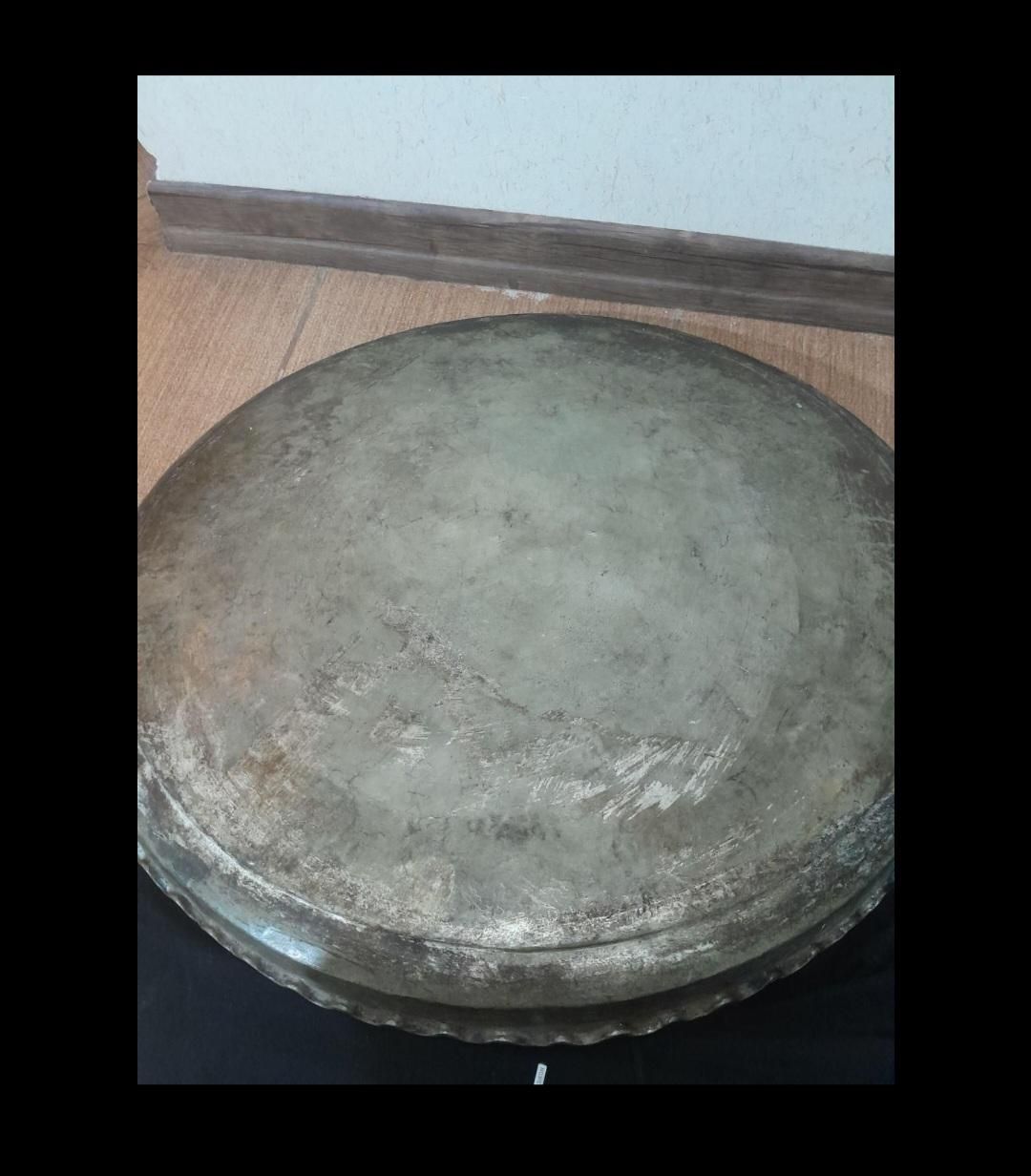 سینی مسی قدیمی سایز۶۸|کلکسیون و سرگرمی|شاهین‌شهر, پارک بانک استان|دیوار