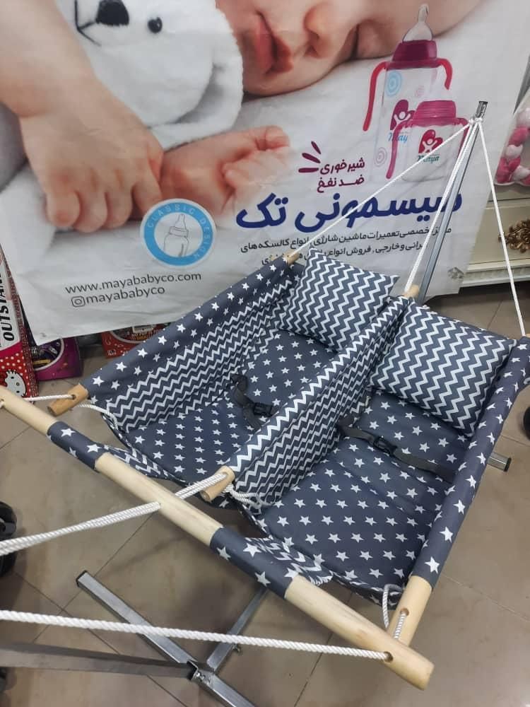 گهواره بانوج دوقلو ننو سنتی سیسمونی|اسباب و اثاث بچه|مشهد, سمزقند|دیوار
