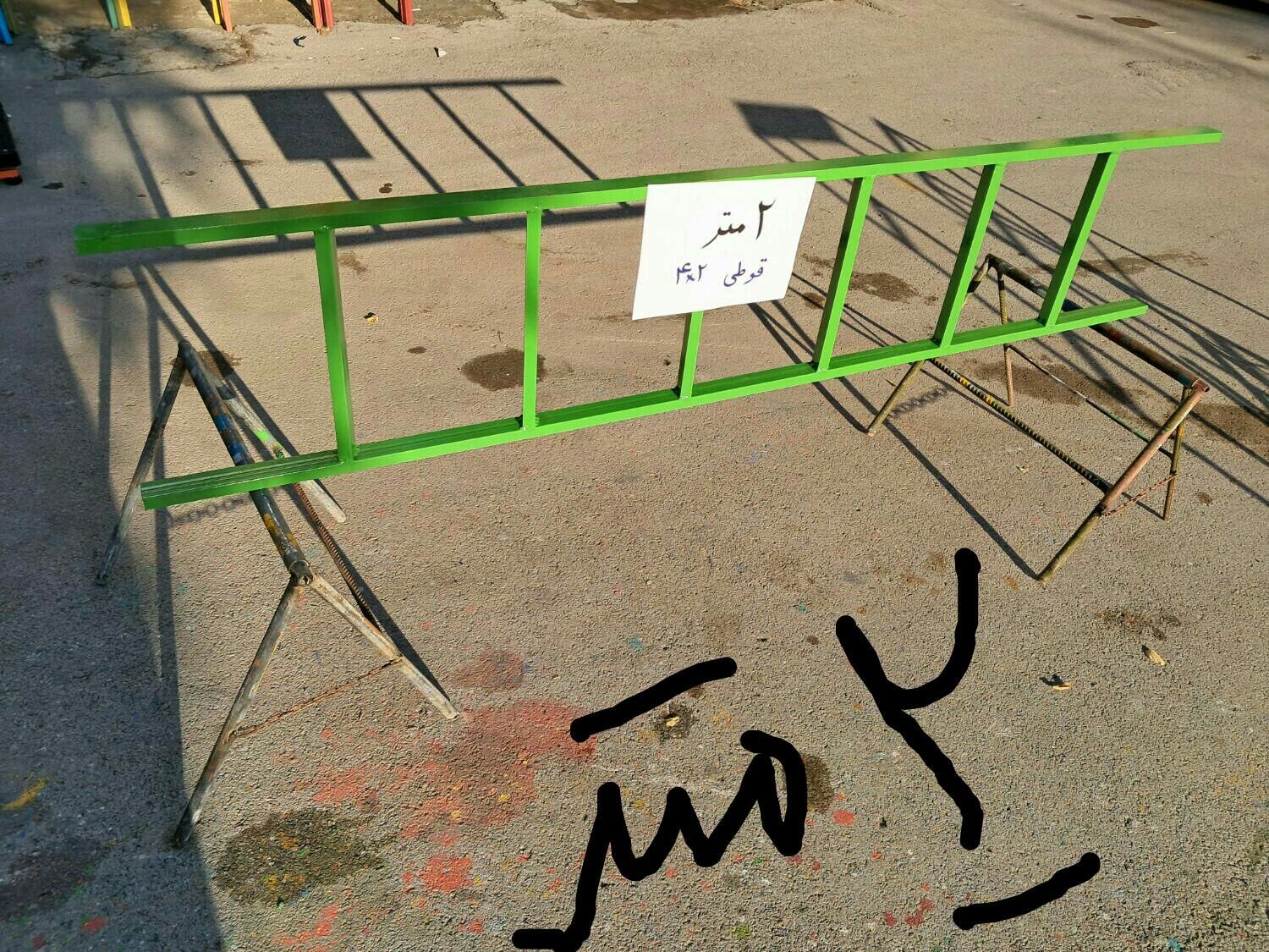 پله (نردبان)آهنی از ۲ تا ۶ متر|ابزارآلات|کرمانشاه, |دیوار