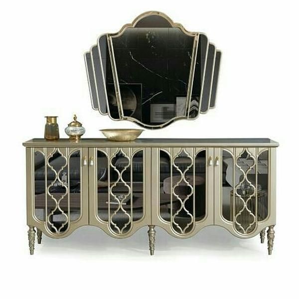 آینه کنسول صدفی  ترک|بوفه، ویترین، کنسول|اردبیل, |دیوار