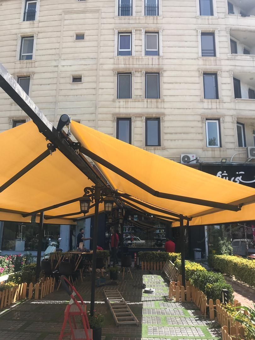 سایبون برقی.چتر باغی.سایبان برقی مغازه|مصالح و تجهیزات ساختمان|کرج, شهرک اوج|دیوار