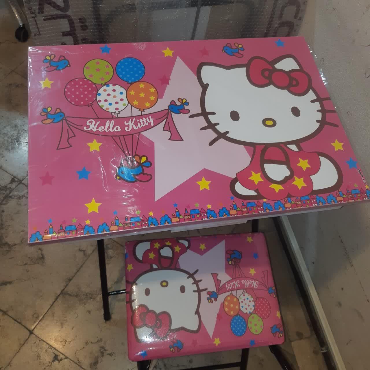 میز تحریر تاشو باکسدار طرح کیتی|میز تحریر و کامپیوتر|تهران, نیروی هوایی (پیروزی)|دیوار