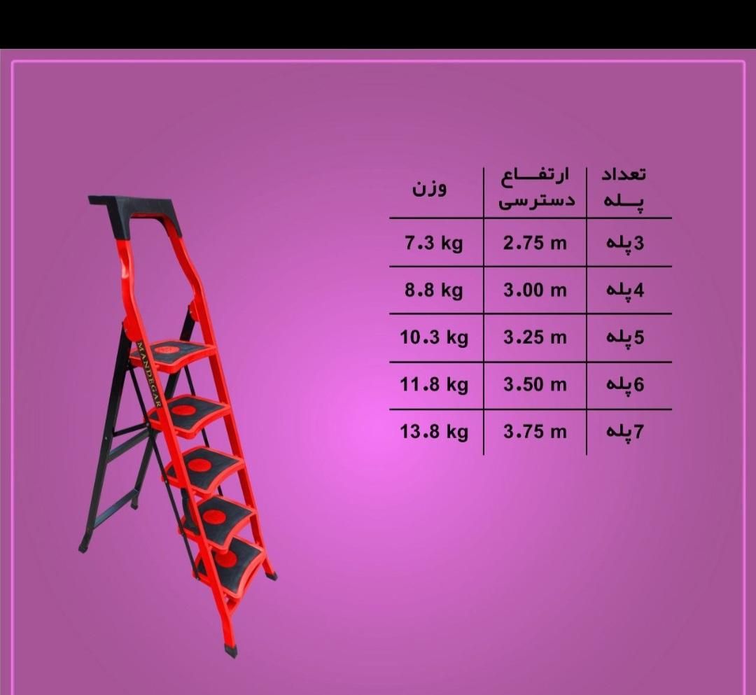 نردبان خانگی و صنعتی|ابزارآلات|دزفول, |دیوار