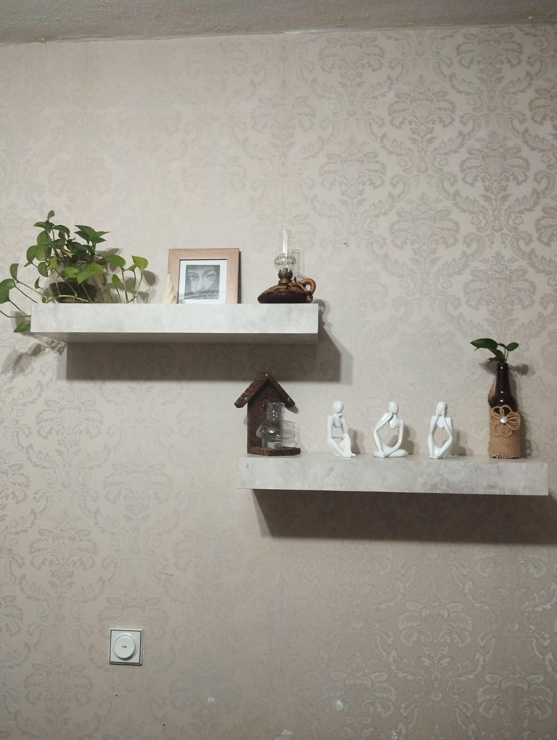 شلف|کتابخانه، شلف، قفسه‌های دیواری|بندر انزلی, سامانسر|دیوار