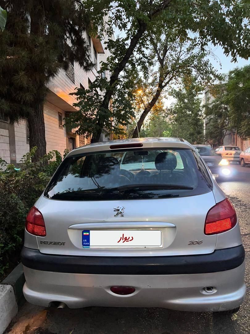 پژو 206 تیپ ۲، مدل ۱۳۸۴|خودرو سواری و وانت|تهران, تهرانپارس غربی|دیوار