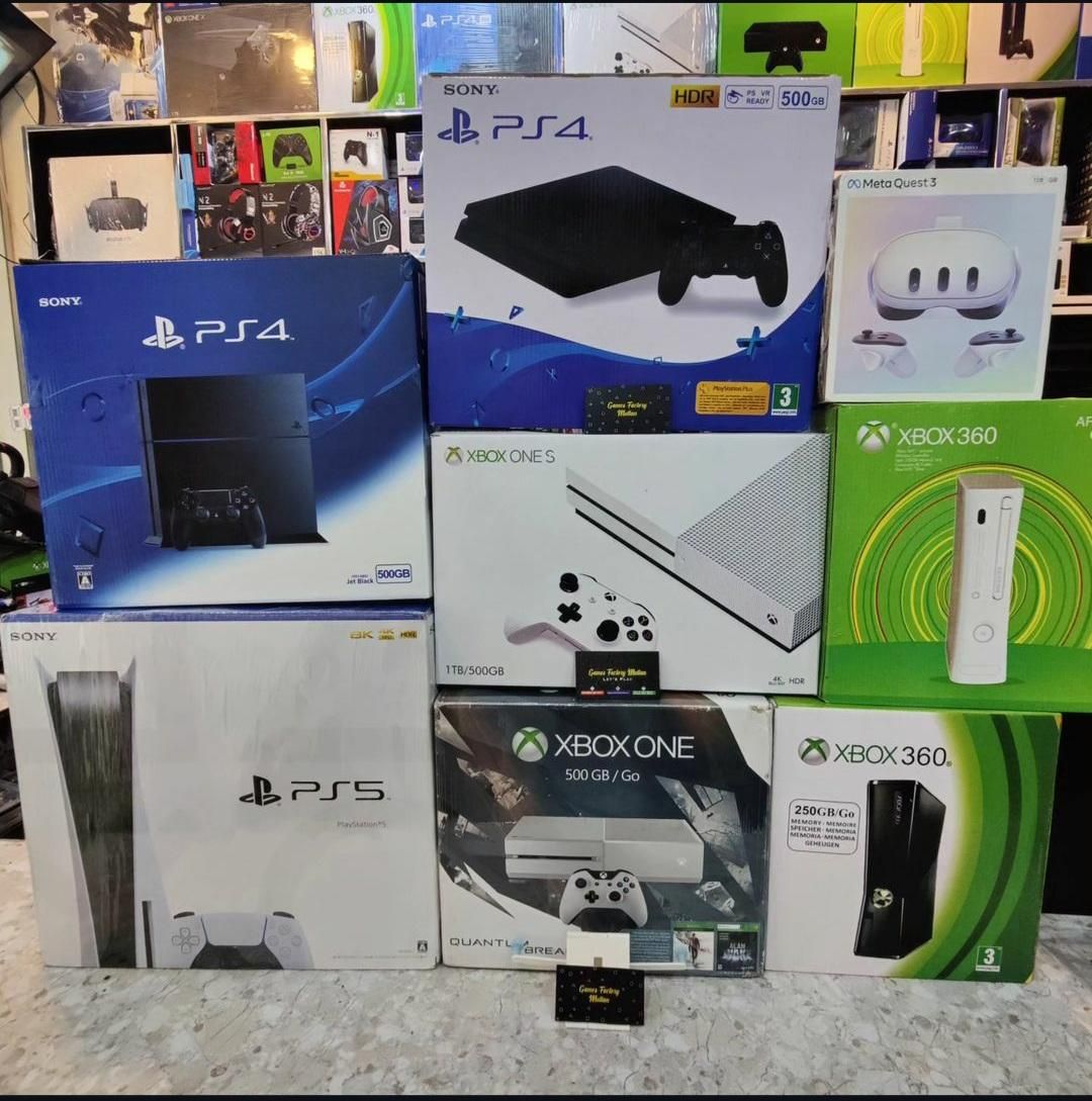 خریدار وفروشps4 پلی فور xbox360 ایکسباکس ps5|کنسول، بازی ویدئویی و آنلاین|تهران, تهرانپارس غربی|دیوار