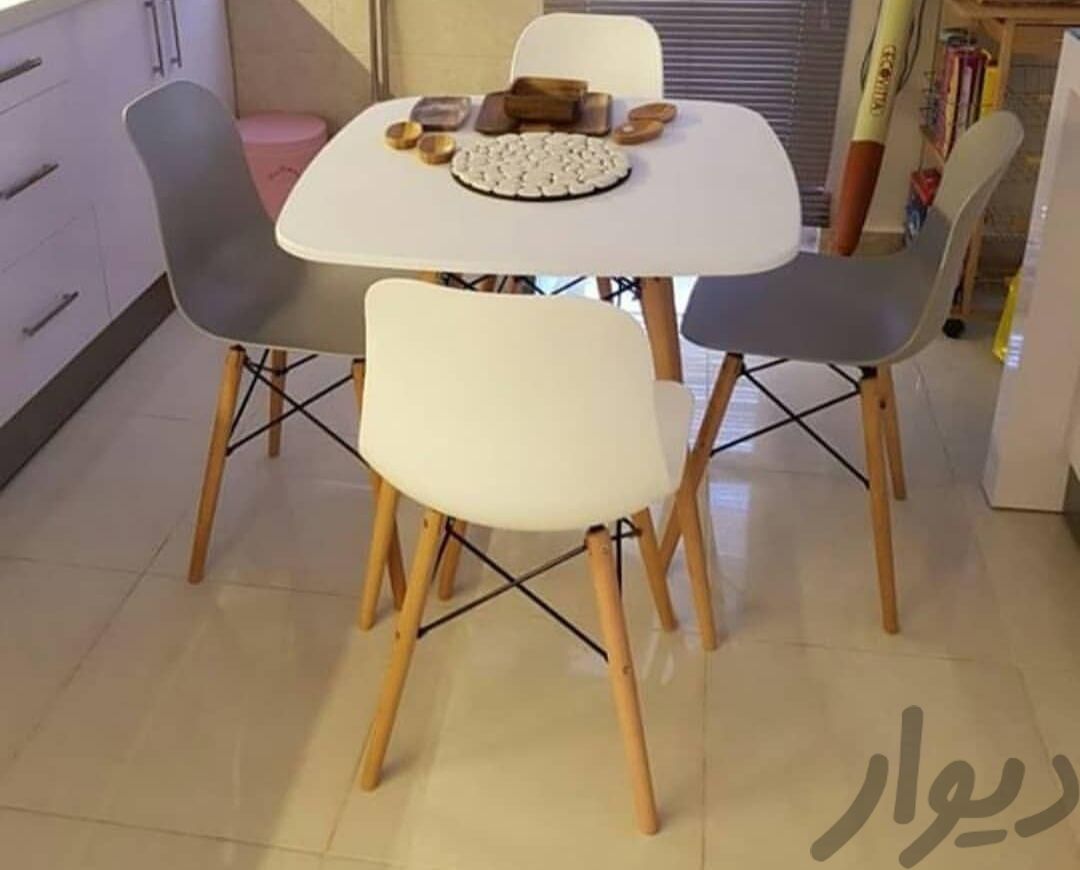 میز و صندلی غذاخوری طرح میز سفید|میز و صندلی غذاخوری|اهواز, کمپلو جنوبی (کوی انقلاب)|دیوار