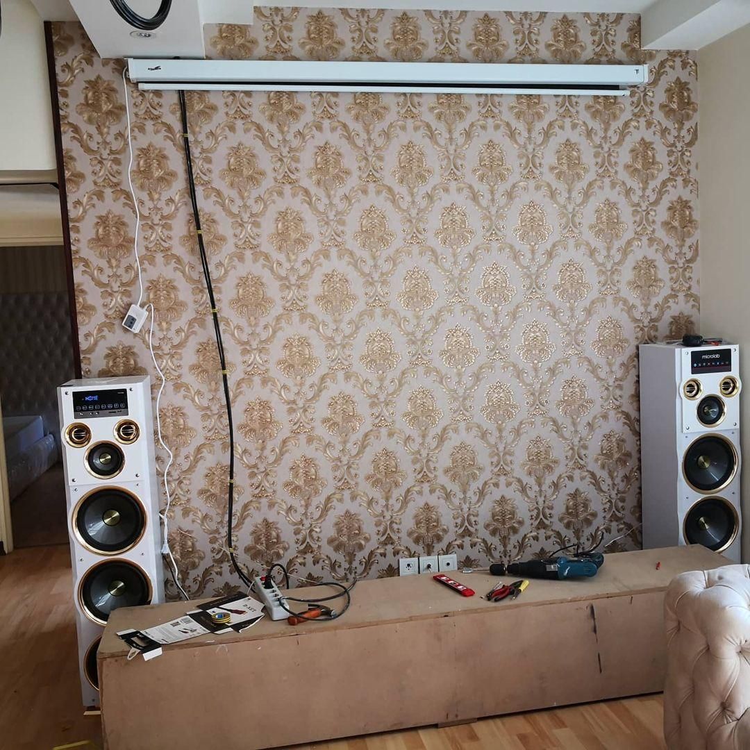 نصب نصاب ویدئو پروژکتور ویدئو پروجکشن پرده سینماtv|خدمات پیشه و مهارت|تهران, جمهوری|دیوار