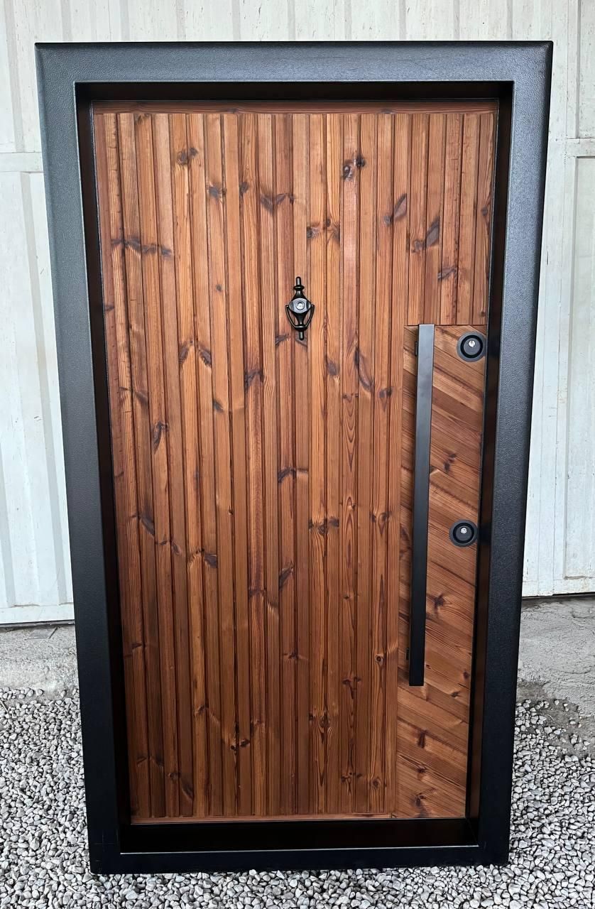 درب ضدسرقت مدل ترموود دوبل ضدآب/تولیدپنجره دوجداره|مصالح و تجهیزات ساختمان|لاهیجان, شقایق|دیوار