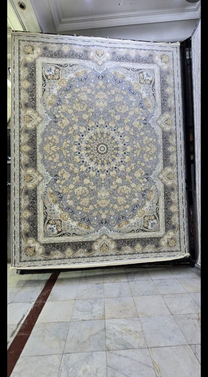 کهکشانی افشان درباری زیبا فرش و قالی رنگبندی جدید|فرش|کرمان, |دیوار