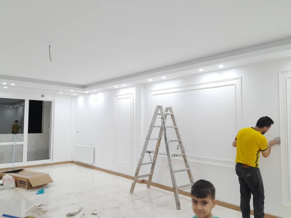 نصب ونصاب قاب بندی وابزار قرنیز نبشی  دیوار نقاشی|خدمات پیشه و مهارت|شهریار, شهریار|دیوار