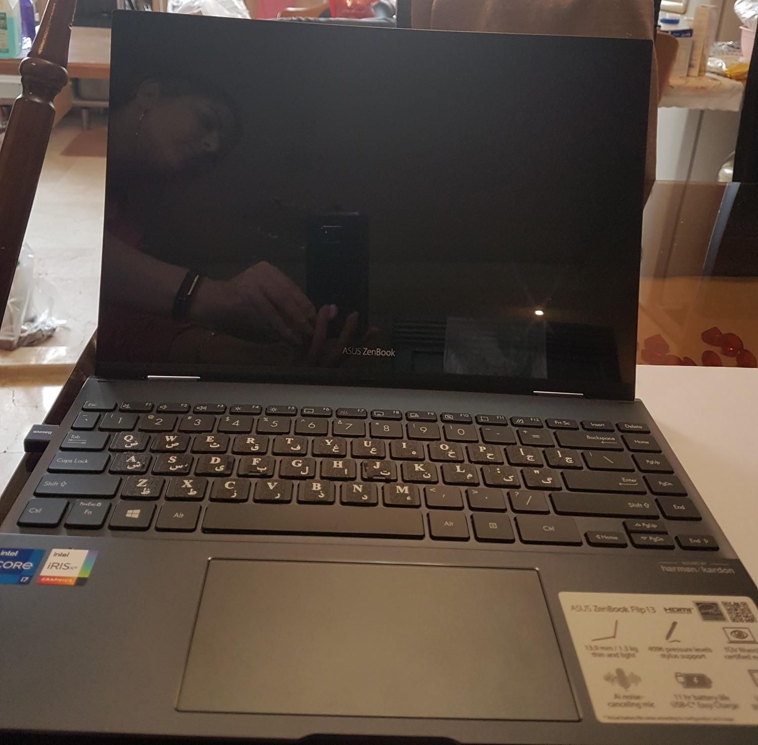 Zenbook 13.3 flip OLED( لپ تاپ هیبریدی و قلم دار )|رایانه همراه|تهران, ستارخان|دیوار