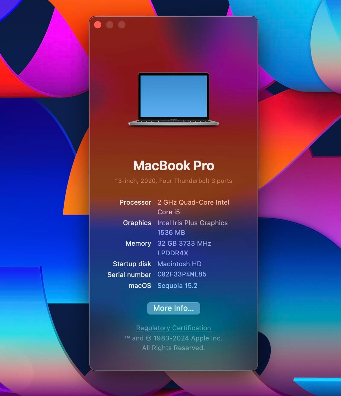 macbook pro 2020|رایانه همراه|تهران, اقدسیه|دیوار