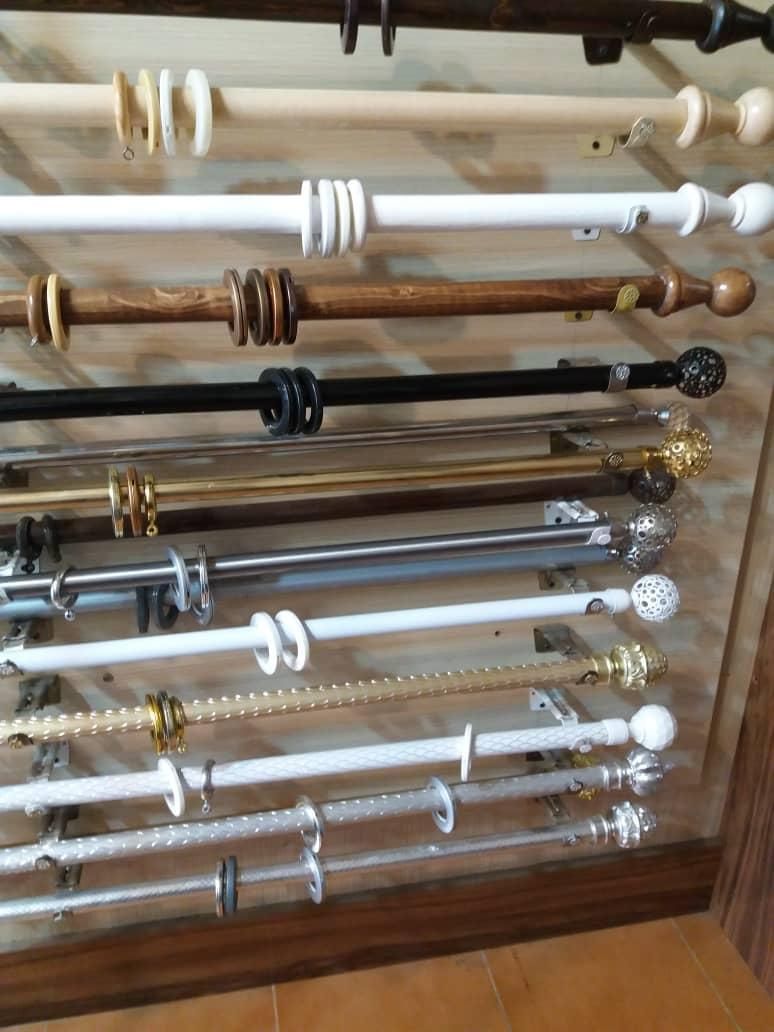 میل پرده مدل پوست ماری|پرده، رانر، رومیزی|رشت, گلسار|دیوار