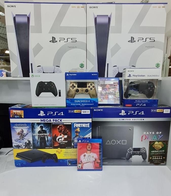 طرح معاوضه ps4 با ps5 کارکرده و اکبند نصب بازی|کنسول، بازی ویدئویی و آنلاین|تهران, شهرک غرب|دیوار