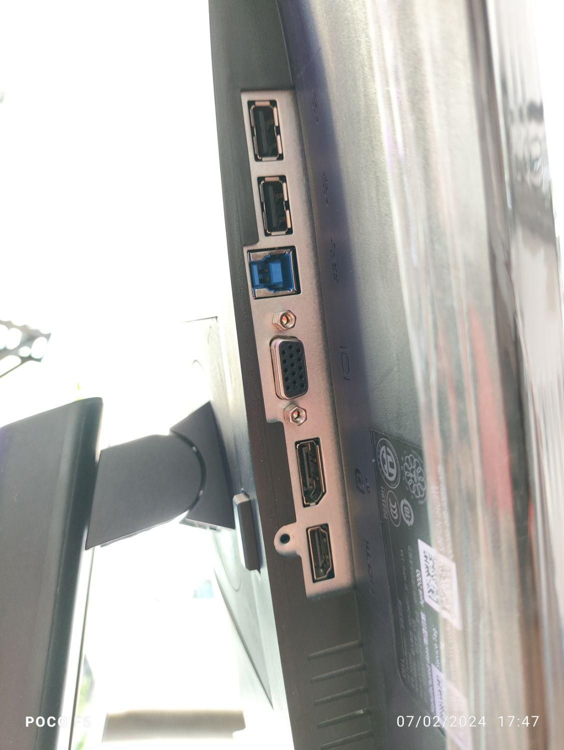مانیتور ۲۲ اینچ فریم لس دل dell 2219h|قطعات و لوازم جانبی رایانه|بجنورد, |دیوار