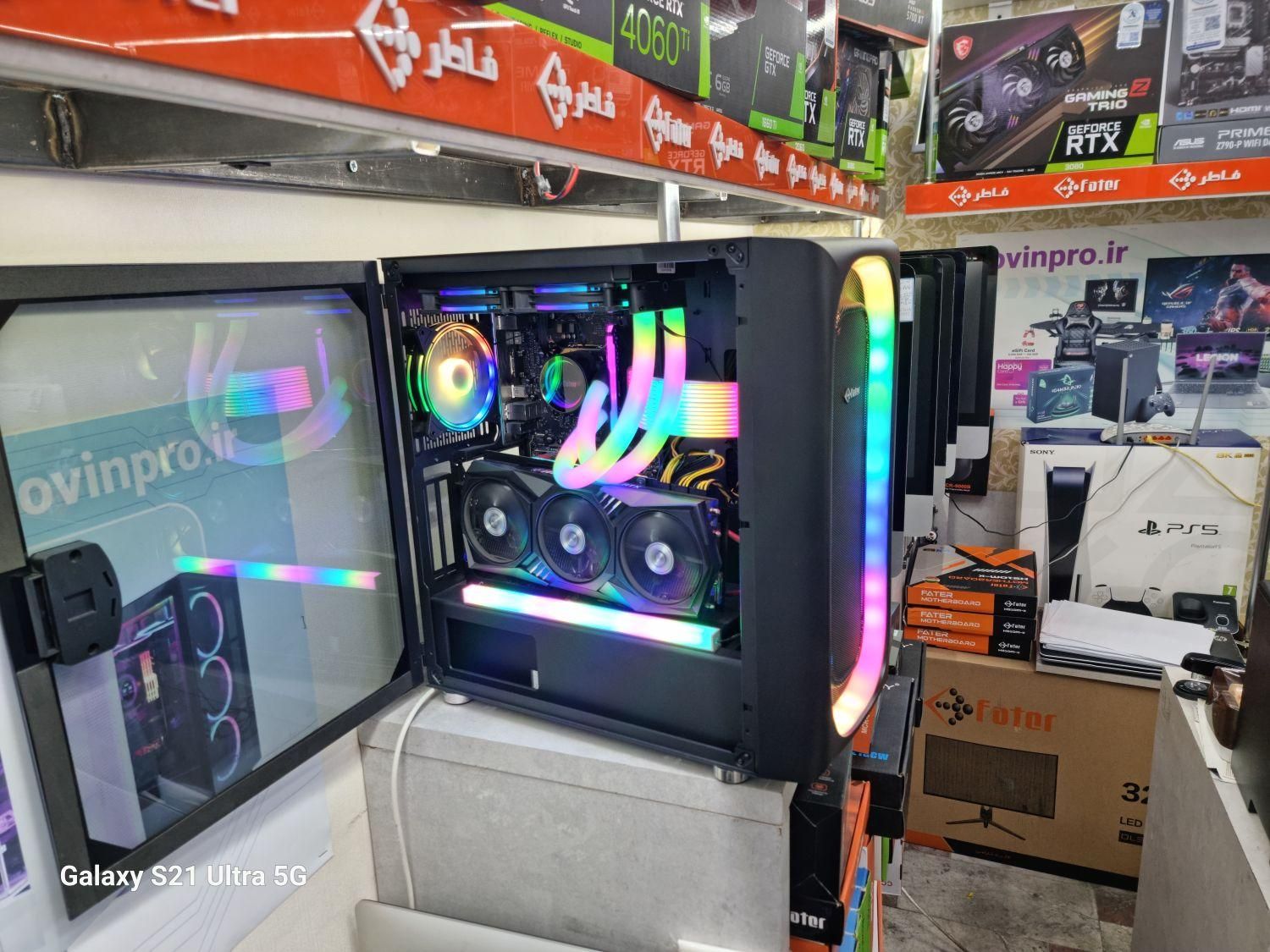 کیس کامپیوتر گیمینگ نسل 13 گرافیک ۸گیگ/اقساطی|رایانه رومیزی|تبریز, |دیوار