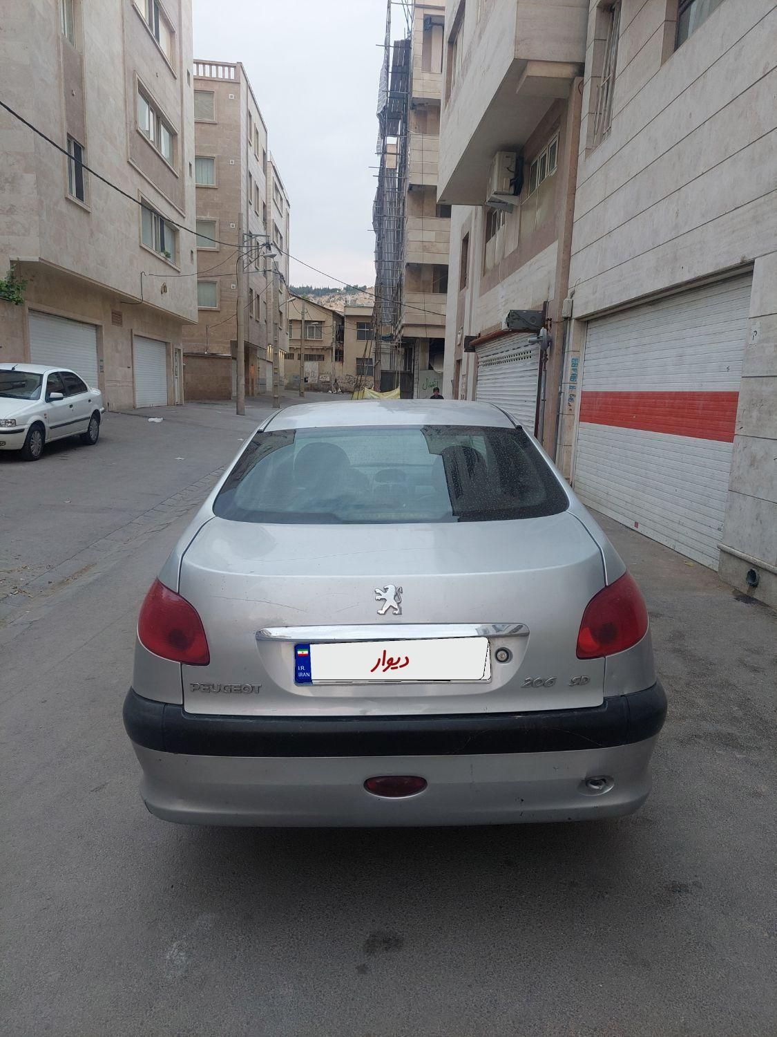 پژو 206 SD V1، مدل ۱۳۸۸دوگانه کارخانهtu5|خودرو سواری و وانت|شیراز, حافظیه|دیوار