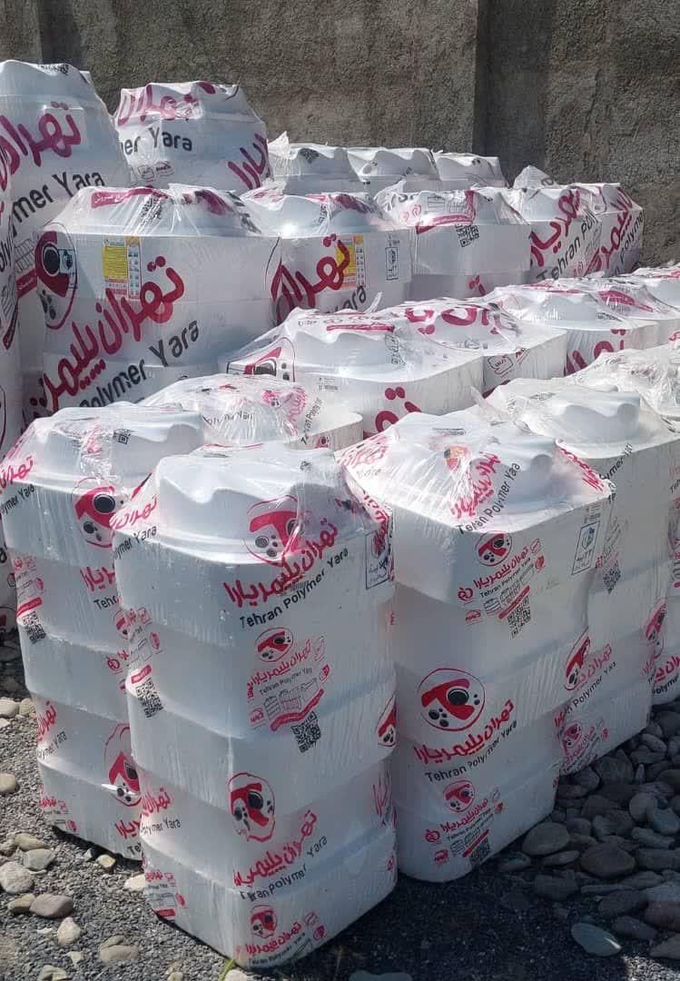 منبع آب پلی اتیلن تانکر مکعبی ضد خزه Tehranpolymer|عمده‌فروشی|تهران, مولوی|دیوار