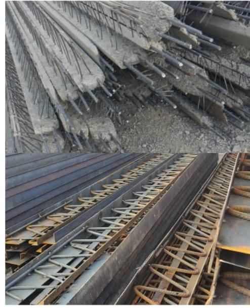 تیرچه  بتنی صنعتی،خرپا،کرومیت جوش co2استاندارد|عمده‌فروشی|شهریار, شهریار|دیوار