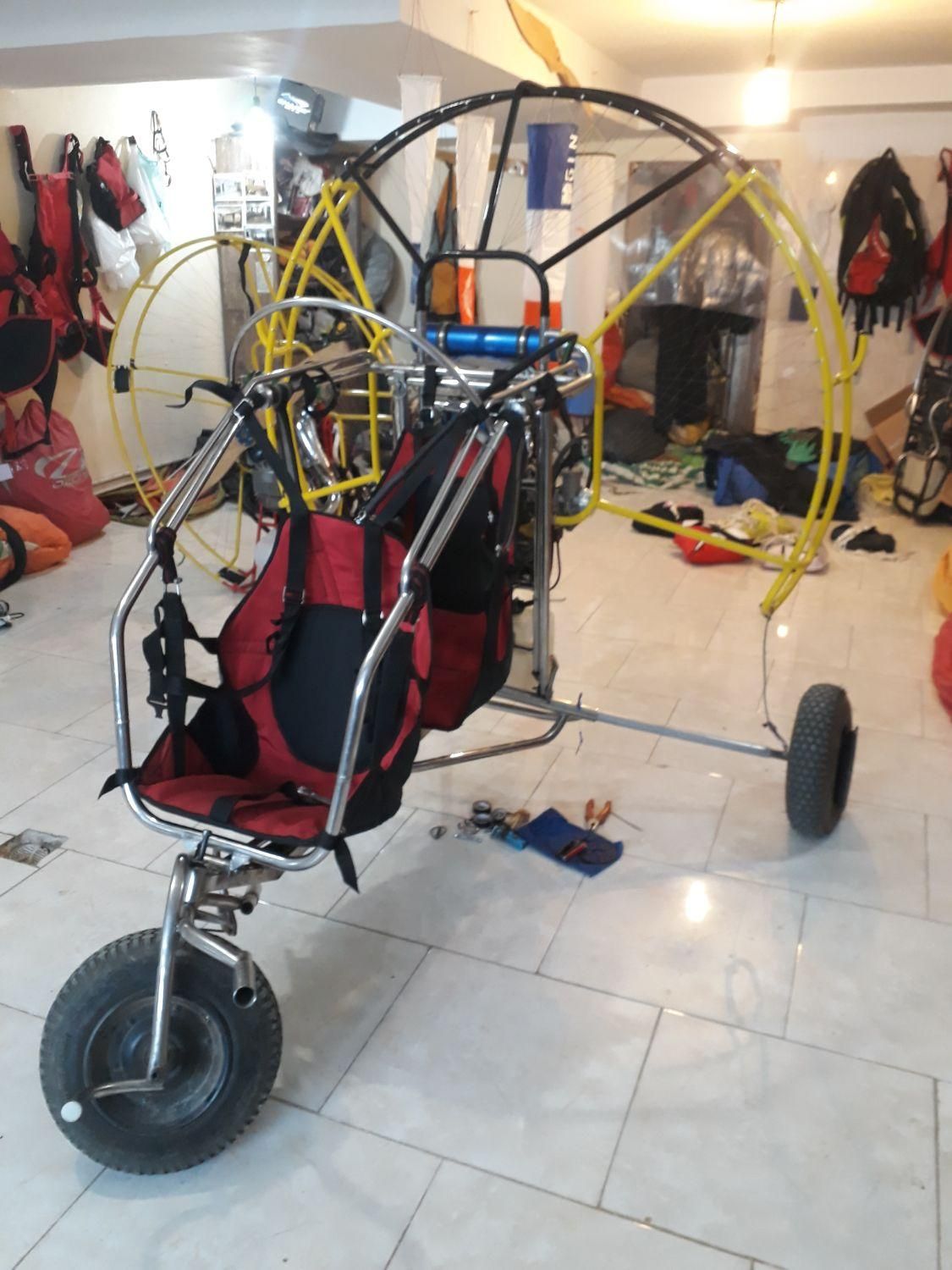 پاراگلایدر پاراموتور دو نفره ۳۶ اسب|تجهیزات ورزشی|تهران, پونک|دیوار