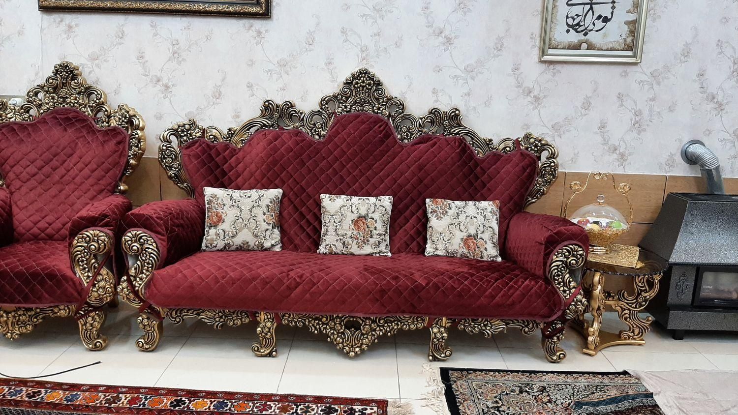 کاور مبل سفارشی|مبلمان خانگی و میز عسلی|شیراز, باغ تخت|دیوار