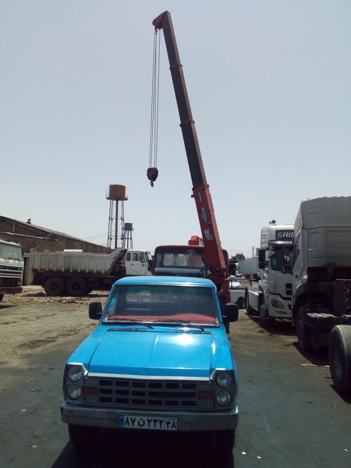 جرثقیل در کل تهران خاور۳تن و نیسان۲تن دکل دار کفی|خدمات حمل و نقل|تهران, فلسطین (میدان انقلاب)|دیوار