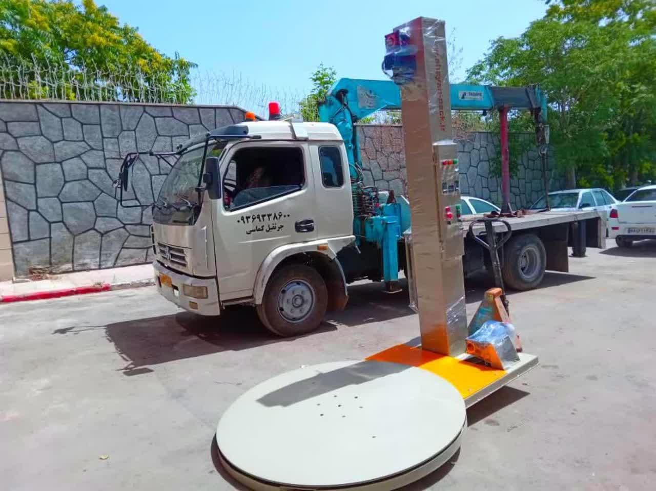 (شیرینگ.دستگاه استرچ پالت/استرجpalletصفحه گردان|ماشین‌آلات صنعتی|تهران, پامنار|دیوار