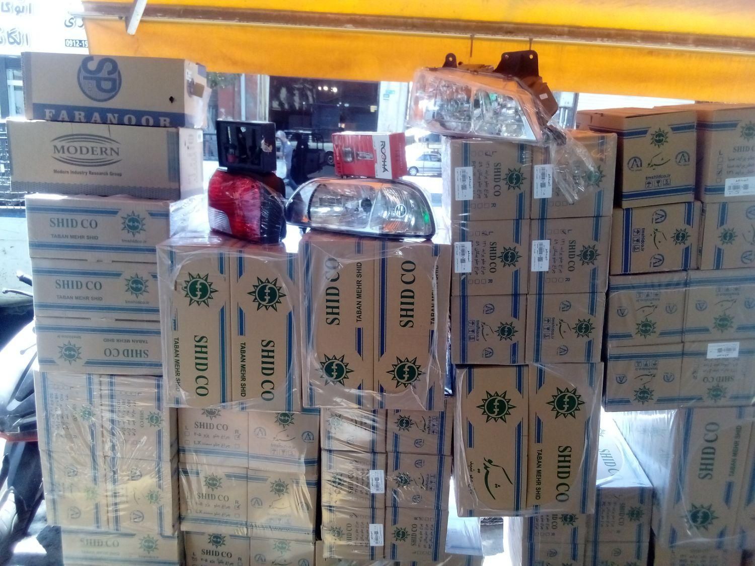 چراغ جلو عقب پراید پژو تیبا 206 پارس سمند هدلایت|قطعات یدکی و لوازم جانبی|تهران, جیحون|دیوار