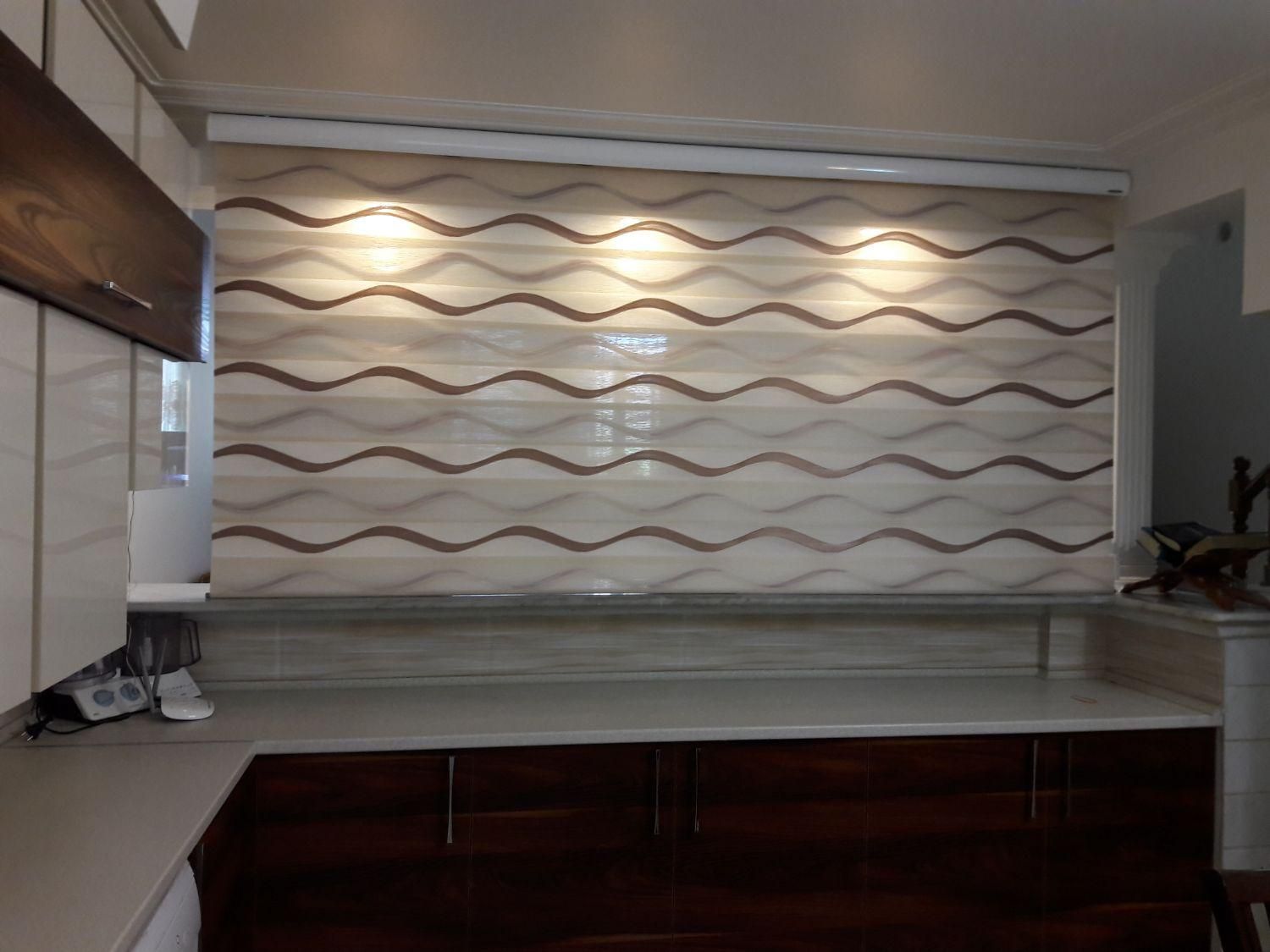 پرده زبرا  Brillant شیدرول کرکره|پرده، رانر، رومیزی|قم, بلوار امین و ساحلی|دیوار