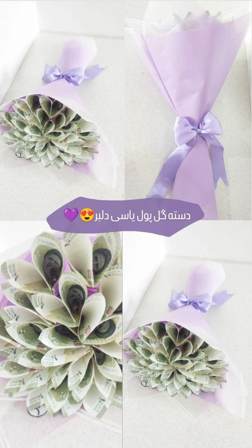 گل رز روبانی|گل مصنوعی|سبزوار, مدرس|دیوار