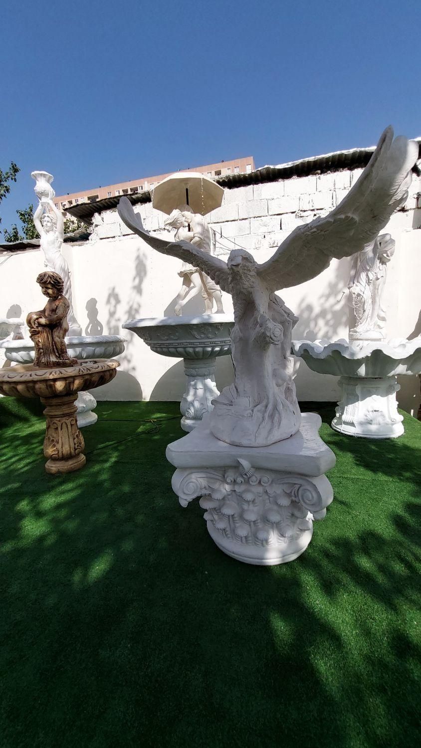 تندیس مجسمه عقاب پرواز فایبرگلاس سبک آبنما حیوانات|مصالح و تجهیزات ساختمان|تهران, شهرک دانشگاه|دیوار