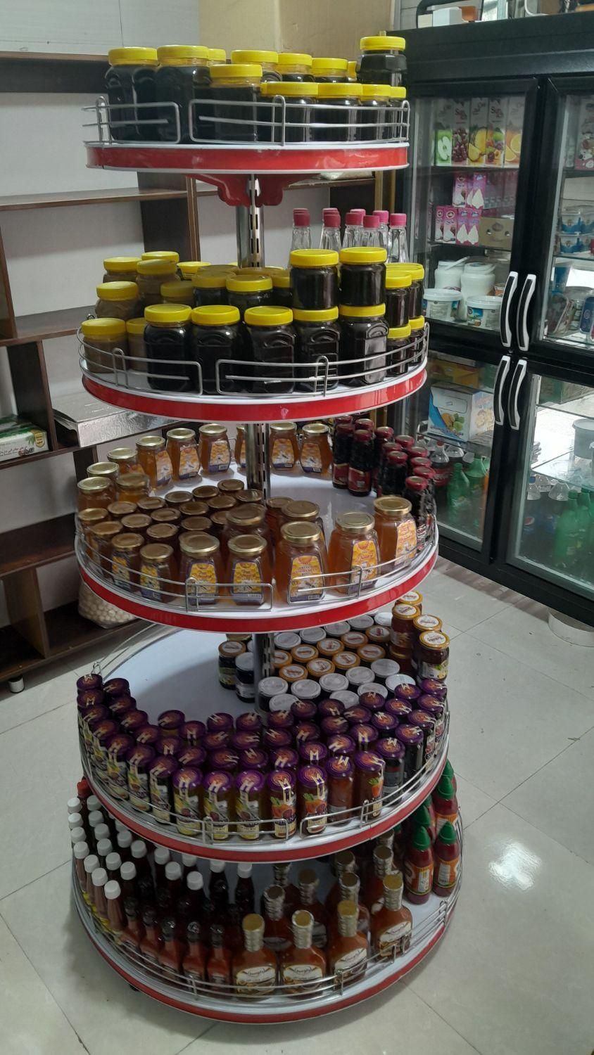 سرتاس استند سیلوه آجیل و خشکبار قفسه سیگار|فروشگاه و مغازه|کرمان, |دیوار